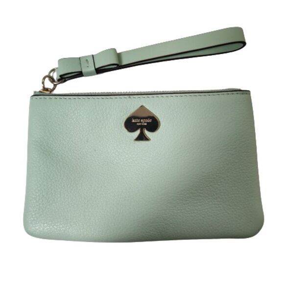 Kate Spade New York Mint Green Wristlet | eBay Kate Spade New York Mint Green Wristlet